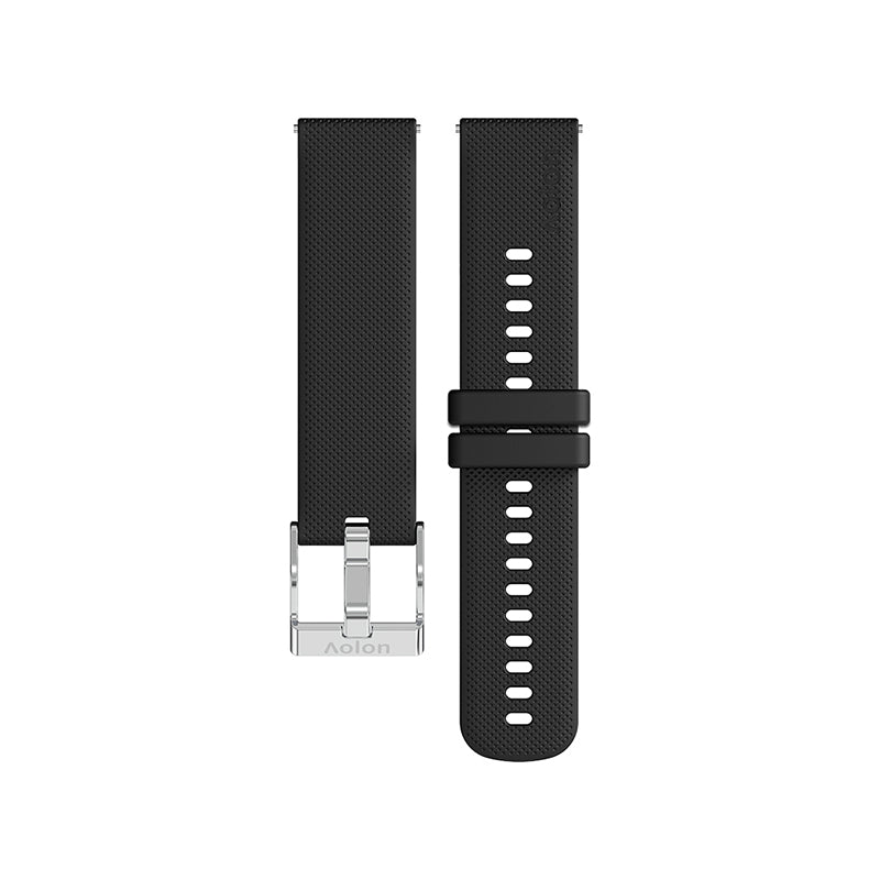 Pulseira de silicone texturizada Aolon 22mm - Aolon
