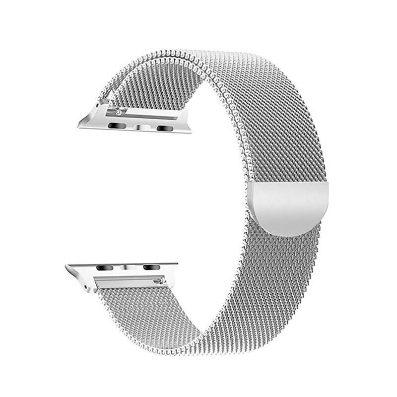 Pulseira redonda magnética de aço inoxidável para Apple Watch - Aolon